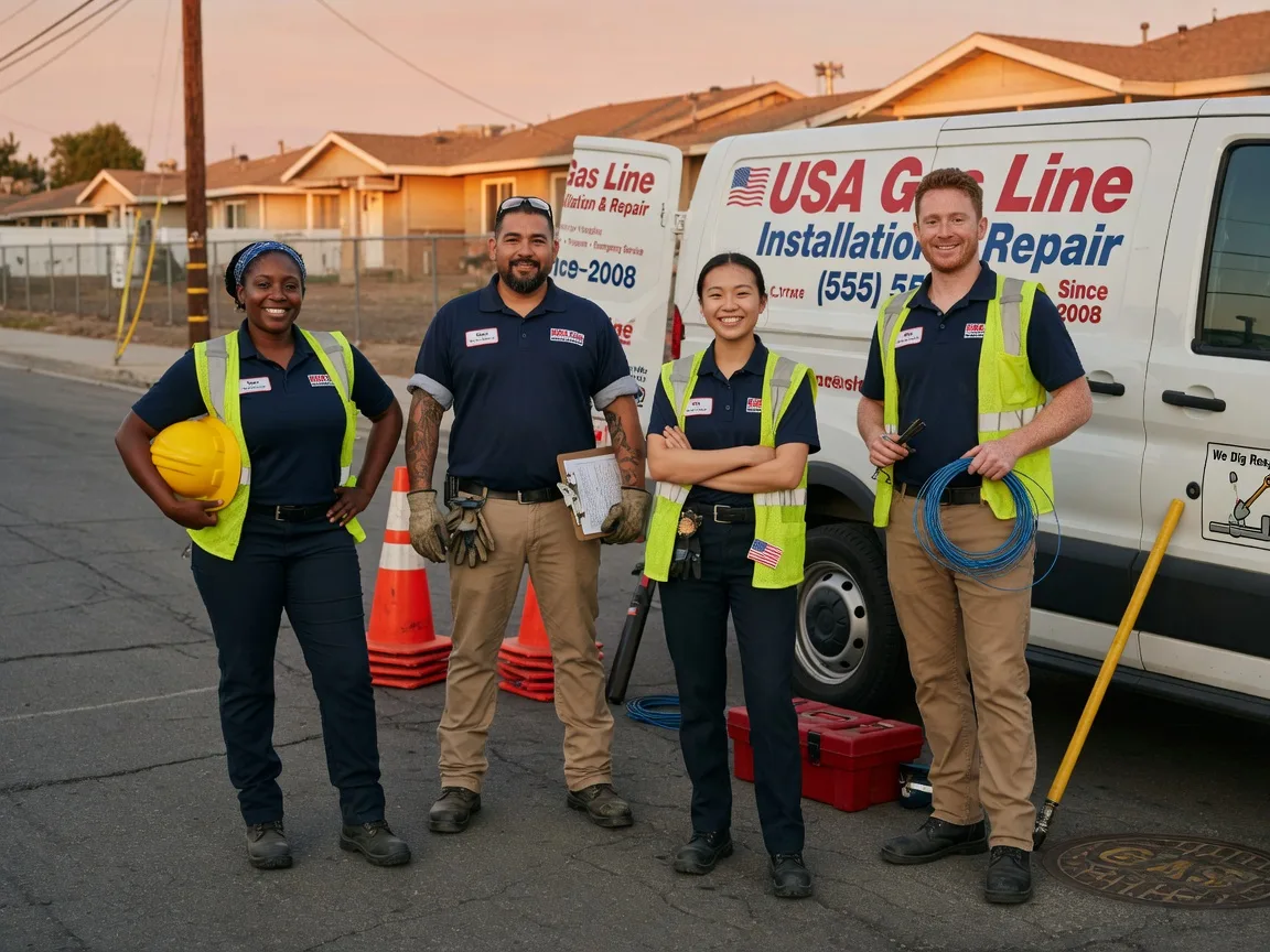 Gas Line Installation company in Draper, VA
